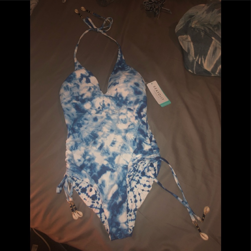 Sea folly Tie Dye Reversible One Piece Swimsuit
